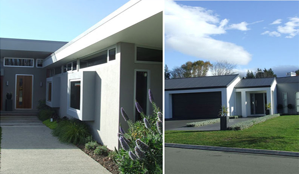 Minimalist Exterior Plastering Dunedin for Small Space